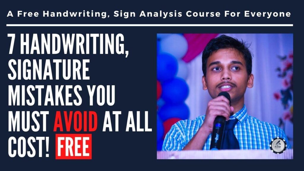handwriting and signature analysis online course by Graphologymadesimple