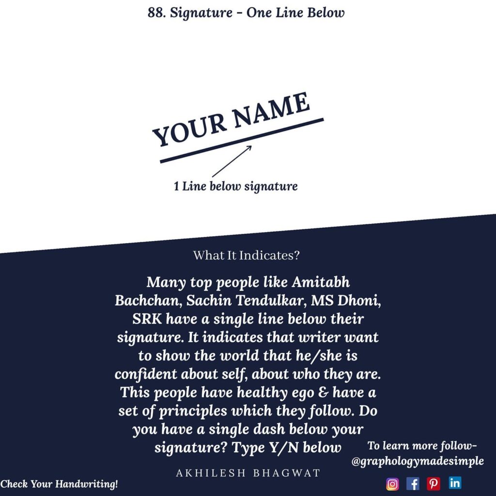 Graphology-signature-one-line-below-88
