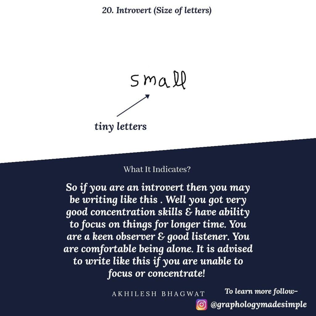 Graphology-handwriting-small-size-20