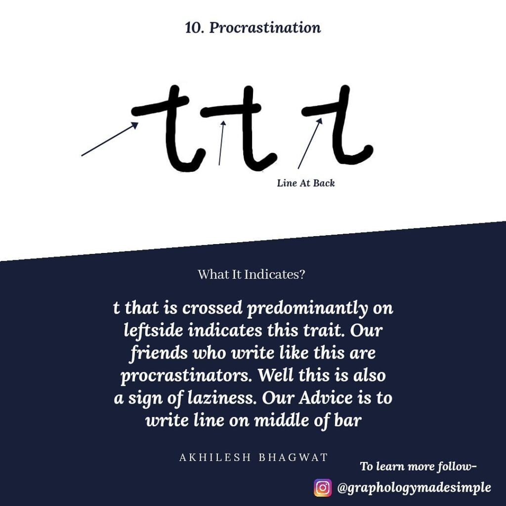 Graphology-procrastination-letter-t-10