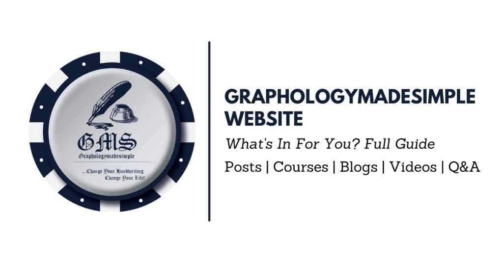 Graphology guide from Graphologymadesimple