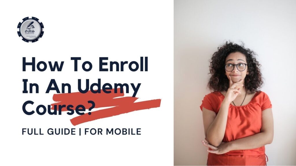 How to enroll in an udemy course in mobile?