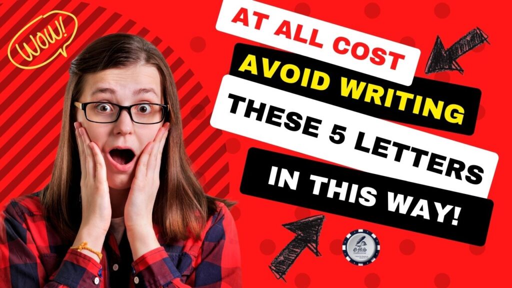 graphology handwriting types to avoid at all cost