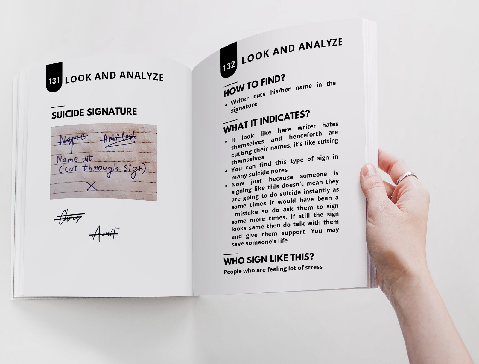 Suicide-Signature-Analysis in look and analyze