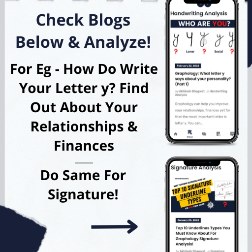 How to do graphology handwriting analysis via blogs