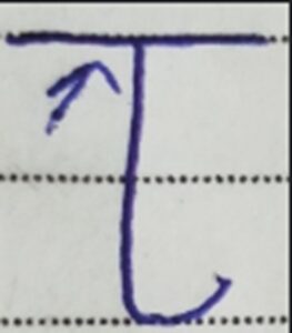 Graphology handwriting analysis very high bar. They dream very big and have visionary goals