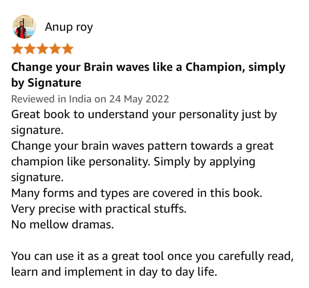 Graphology Graphotherapy book review on Amazon