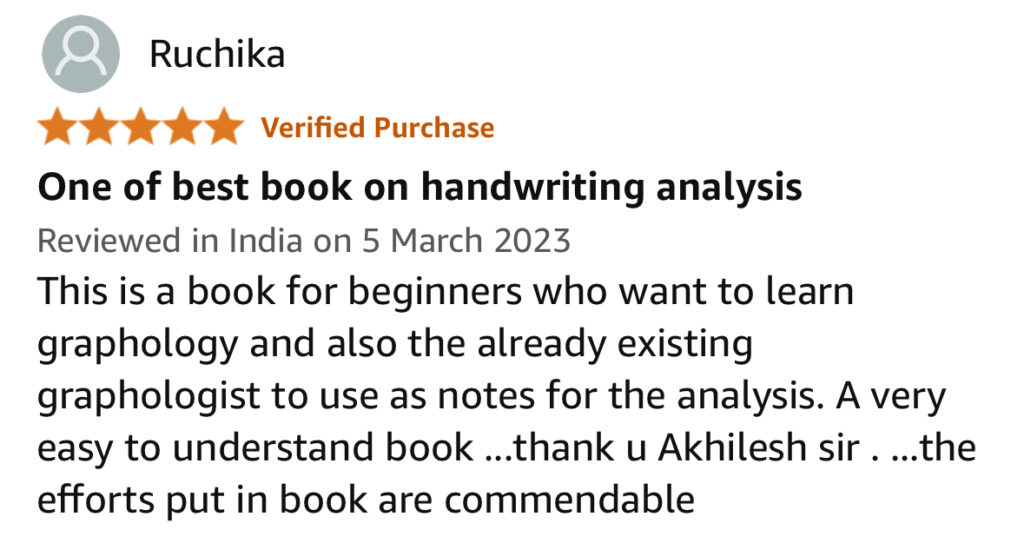 Graphology Handwriting analysis book honest review