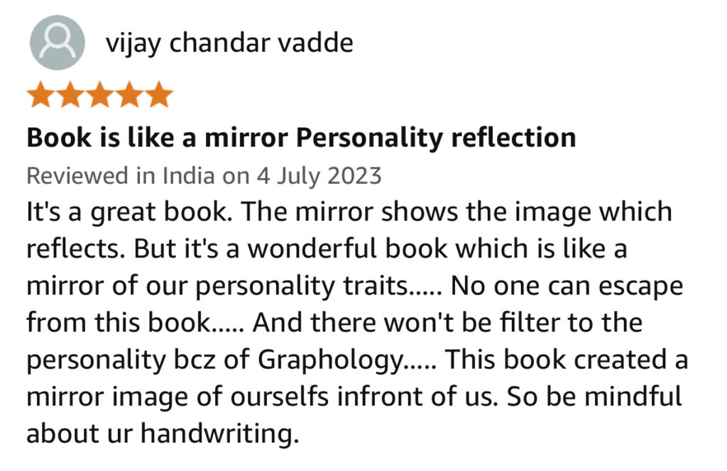 Graphology books on handwriting analysis