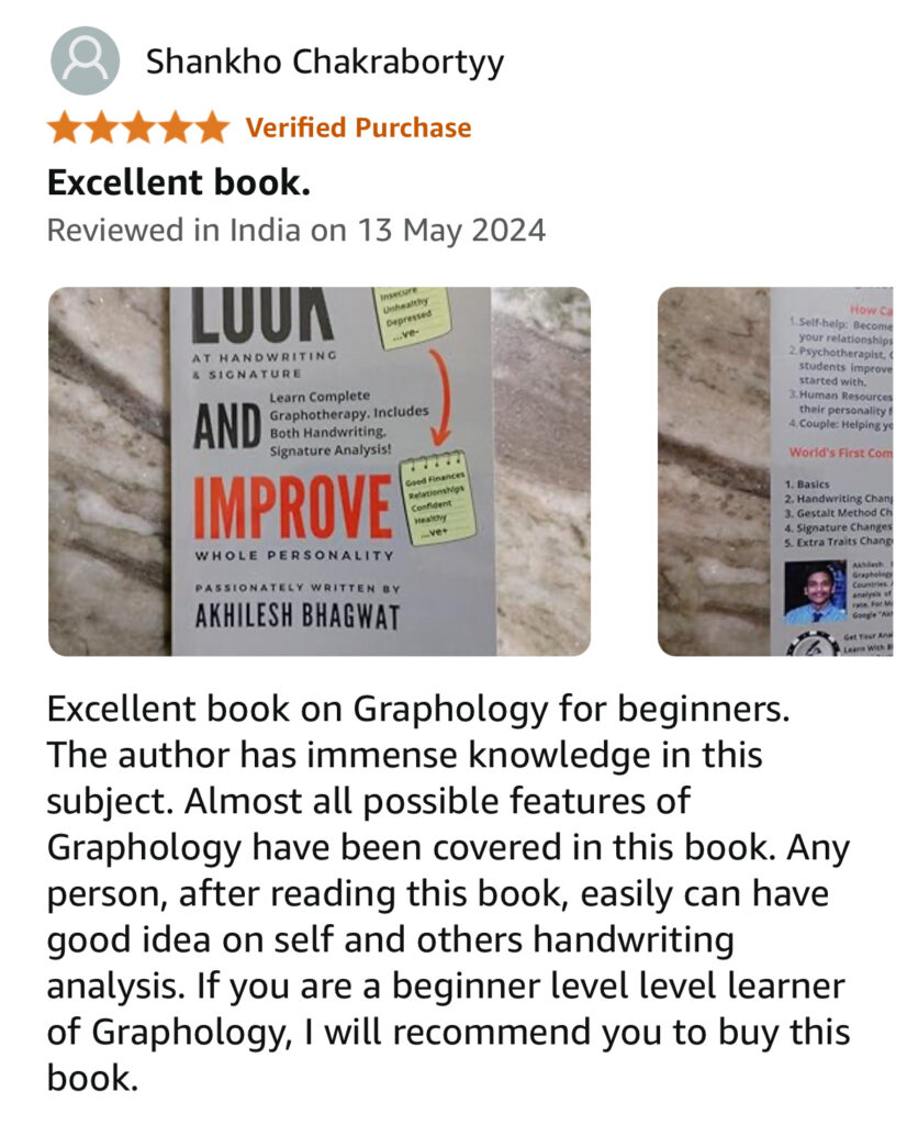 Graphotherapy book by Akhilesh Bhagwat