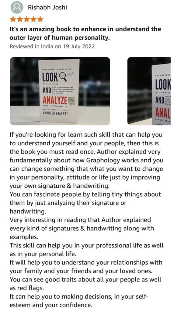 Signature analysis book by akhilesh bhagwat