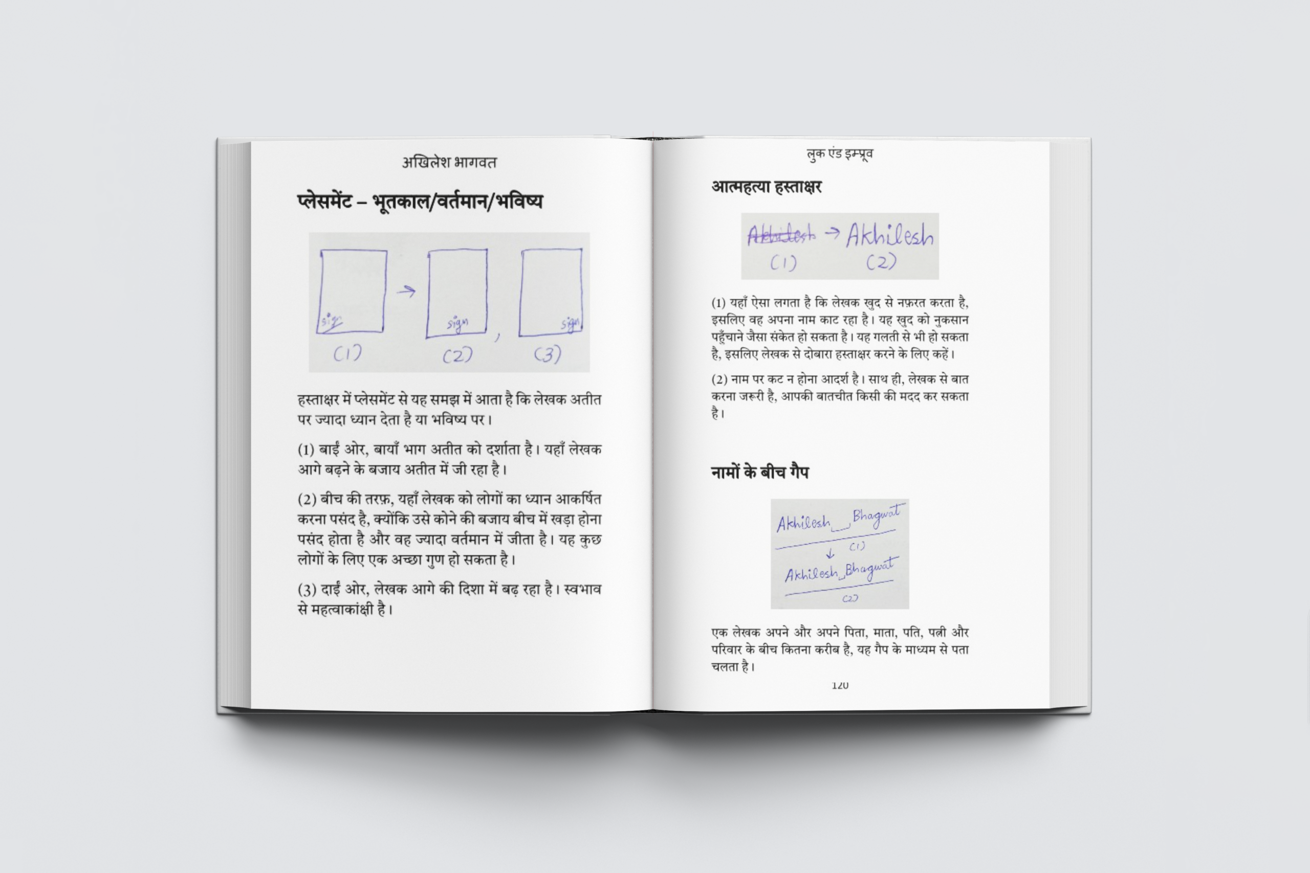 Graphology Signature analysis explained in hindi. Signature for success. Graphology graphotherapy book